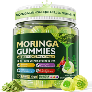 Integratori di Moringa in Caramelle Gommose all'Ingrosso con <span class=keywords><strong>Semi</strong></span> di Moringa Biologici e Moringa Dimagrante per Bruciare Naturalmente il Grasso Addominale - Product Image 1