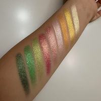 Maquillage en gros de haute qualité 9 couleurs Arcly fard à paupières personnalisé marque privée brillant haute pigmenté Palette de fard à paupières