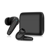 Earbud Bluetooth Nirkabel untuk Android & IOS Kontrol Sentuh, Tahan Air, Suara Hi-Fi