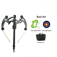 Arc à poulies professionnel avec accessoires complets, équipement de tir à l'arc durable pour l'entraînement en extérieur