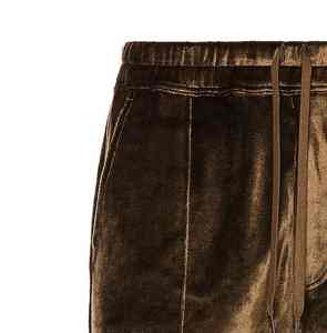 2025 Shorts en velours de luxe pour hommes personnalisés vêtements de sport de haute qualité en polaire de velours solide personnalisable - Product Image 2