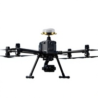 Antena GPS GNSS RTK Presisi Tinggi untuk UAV, Konektor TNC, Penentuan Posisi Tingkat Sentimeter untuk Pertanian CT HT-7091Y ABS