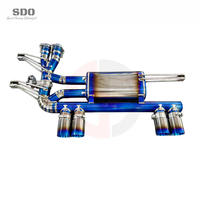 Échappement arrière SDO Titanium Valvetronic pour BMW M3 E46 3.2L 2000-2006, silencieux de performance avec soupape à vide et embouts en carbone