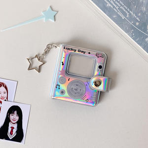 Hisocute 2-Zoll-PVC-Fotoalbum mit fünf Sternen Koreanische Version Star-Chasing Shiny Pendant Storage für Kpop Girls - Product Image 6