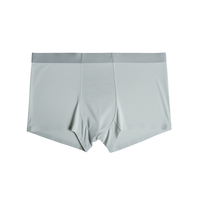 Caleçons Boxers Homme Personnalisés avec Logo, Taille Mi-Haute, Sans Coutures, Respirants, en Coton, Soie Glacée et Spandex – Qualité Supérieure