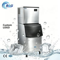 Machine à glaçons commerciale pour entreprises, machine à fabriquer des blocs de glace, machine à glaçons