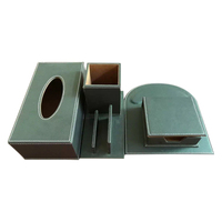 Ensemble de bureau professionnel en cuir PU pour cadeaux