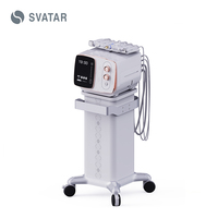 Appareil de soin du visage à oxygène 7 en 1, hydradermabrasion, exfoliation de la peau, nettoyage de la peau, hydrofacial pour une peau hydratée et éclatante