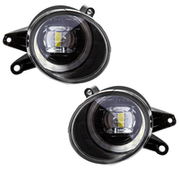 Feux antibrouillard LED blancs de remplacement de haute qualité pour Audi A4 B6 2001 2002 2003 2004 2005 avec anneau Angel Eyes