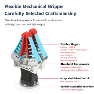 Cilindro de Brazo Robótico Industrial con Garra Flexible Biónica Mecánica, Neumática y Eléctrica Adaptativa para Trabajos con Aire - Product Image 2