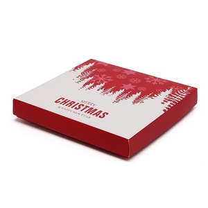 กล่องของขวัญคริสต์มาสช็อกโกแลตพร้อมแผ่นพลาสติกด้านใน สามารถปรับแต่งได้ตามความต้องการ - Product Image 2