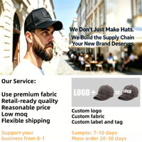 Patch camouflage auto-agrippant détachable, patch brodé drapeau américain, patch brodé personnalisé avec bande auto-agrippante, étiquette, casquette de baseball camouflage pour homme