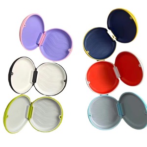 Caja de silicona colorida para dentaduras postizas, producto de higiene bucal multiusos para ortodoncia Dental y almacenamiento de cajas de retención - Product Image 5