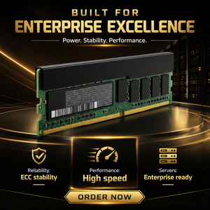 โมดูลหน่วยความจำเซิร์ฟเวอร์ 32GB DDR4 ECC RDIMM 288 พิน แบบลงทะเบียน ความเร็ว 2933MHz 3200MHz สำหรับเซิร์ฟเวอร์ - Product Image 5