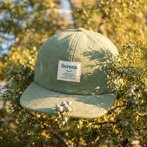 Casquettes Snapback personnalisées OEM avec logo tissé, casquettes à 6 panneaux vintage en velours côtelé non structurées pour l'extérieur - Product Image 1