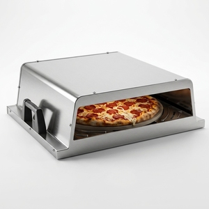 Four à <span class=keywords><strong>pizza</strong></span> extérieur au bois et au <span class=keywords><strong>gaz</strong></span>, accessoire de <span class=keywords><strong>barbecue</strong></span> en acier inoxydable, boîte à <span class=keywords><strong>pizza</strong></span> - Product Image 1