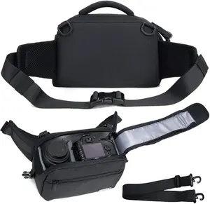 허리 카메라 케이스 DSLR SLR 가방 슬링 숄더 카메라 가방 방수 팩 카메라 휴대 케이스 용