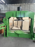 Presse hydraulique pour démontage de jantes de chariot élévateur 100T 120T 150T, presse à pneus pleins pour roues de chariot élévateur de 8 à 15 pouces