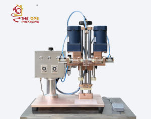 节能型气动香水压盖机金属旋盖机 - Product Image 3