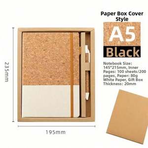 Set de Regalo Corporativo de Lujo Ecológico Premium, Kit de Bienvenida Empresarial con Logotipo Personalizado, Cuaderno y Bolígrafo para Empleados y Clientes - Product Image 2