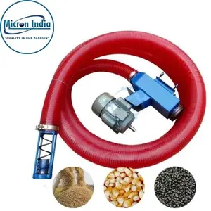 Máquina transportadora de tornillo flexible para el transporte de polvo, granos y gránulos utilizada en las industrias alimentaria y farmacéutica. - Product Image 1