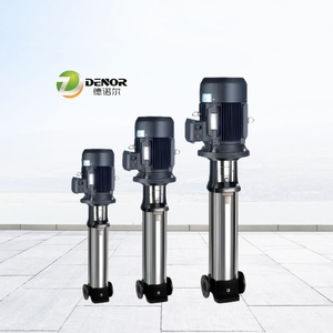Pompe verticale multi-étages légère en acier inoxydable pour la pressurisation des conduites d'eau domestiques - Product Image 2