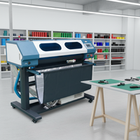 Plotter de corte de vinilo con láser de CO2 Ledio LD-800 Auto Contour para ropa, fácil de operar
