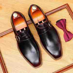 Zapatos Oxford Personalizados de Alta Gama, Casuales y Cómodos, Aptos Tanto para Negocios como para el Tiempo Libre, con Suela Suave - Product Image 1