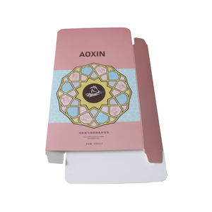 Petite boîte blanche personnalisée à bas <span class=keywords><strong>tarif</strong></span> Emballage de papier ordinaire avec stratification mate pour crème pour le visage Boîte en carton blanche - Product Image 3