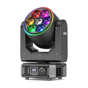 ไฟเวทีแบบเคลื่อนย้ายได้ 175W, 7x30W RGBW + 30x0.5W RGB LED, ซูม 4.5-45 องศา สำหรับงานจัดงานอีเว้นท์ - Product Image 1