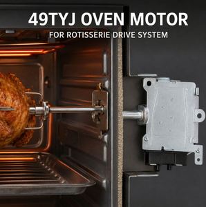 Moteur de four 49TYJ, moteur à engrenages synchrone AC 110V 220V, isolation de classe H pour friteuse à air, rôtissoire, four à convection - Product Image 2