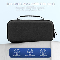Kit de protection Sac de voyage Étui de transport antichoc Coque transparente en PC Film de protection d'écran en verre trempé pour console de jeu Rog Xbox Ally X