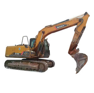 Haute efficacité utilisé excavatrice hydraulique sur chenilles SANY SY195 Machine 95ton grande pelle SANY en stock - Product Image 1