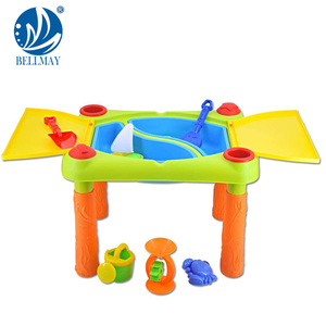 Bemay Toy Table de jeu de <span class=keywords><strong>sable</strong></span> et d'eau, Table de <span class=keywords><strong>sable</strong></span> <span class=keywords><strong>avec</strong></span> couvercle pliable Table à eau comprenant des jouets de <span class=keywords><strong>sable</strong></span> pour enfants Vente chaude - Product Image 2