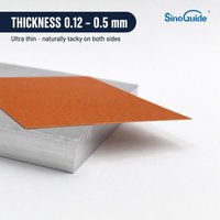 Matériau à changement de phase thermique TCPC300-2, caoutchouc silicone thermiquement conducteur haute tension pour la gestion thermique industrielle des GPU et des véhicules électriques