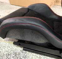 Sièges baquet en carbone OEM Best Seller, cuir PVC, suède, Recaro Sportster Cs, luxe Recaro