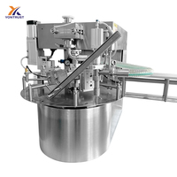 Machine de remplissage et de bouchage de sachets à bec verseur CE Servo Gear Pump 50-5000ml Haute Précision ±0.5% Doypack pour Lessive Liquide et Savon