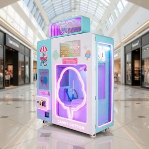 Coin Operated 220V Sugar Vending Games Metal Wooden English Cotton Candy Machine Claw & Crane for Game Centers Amusement - Product Image 4