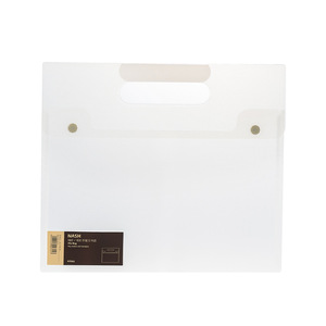 Nash <b>A4</b> <b>Document</b> Bag Portable Office Student Exam Paper Invoice <b>Folder</b> Coffee Color PP Material - Product Image 5