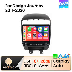 Reproductor Multimedia para Auto <span class=keywords><strong>MEKEDE</strong></span> de 8 Núcleos, 8G+128G, Pantalla IPS, Navegación GPS, Control por Voz para Dodge Journey 2011-2020 - Product Image 2