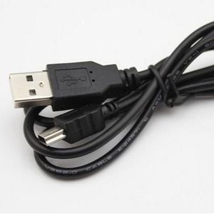 Cable Mini USB 5p Micro USB a USB A para Reproductor MP3 MP4, Cable de Carga de Datos - Product Image 1