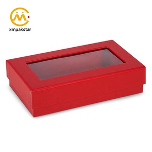 Bán buôn biểu tượng tùy chỉnh in giấy đen từ Gourmet sản phẩm bao bì hộp quà tặng với cửa sổ rõ ràng - Product Image 5