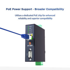 완전히 격리 된 이중 직렬 포트 RS485 RS232-이더넷 변환기 Modbus-이더넷 직렬 장치 게이트웨이 서버 - Product Image 3