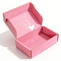 Scatole in Cartone Ondulato Stampate a Colori su Entrambi i Lati per Abbigliamento, Scatole Personalizzate Direttamente dalla Fabbrica, Adatte per Sciarpe