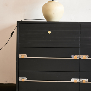 French Modern All Solid Wood Eco-Friendly <b>Chest</b> Drawers Bedroom Bedside <b>Storage</b> Cabinet K111 Home Furniture <b>Storage</b> Cabinet K111 - Product Image 3