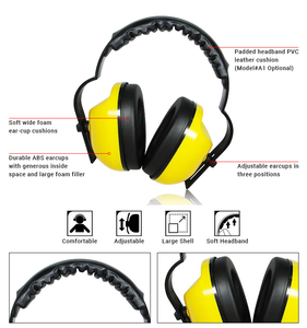 ที่ครอบหูป้องกันการได้ยินแบบกำหนดเองโลโก้สุดสร้างสรรค์ใหม่ที่ปิดหูกันเสียงมีประสิทธิภาพมั่นคง - Product Image 4