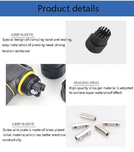 M20T tipo IP68 connettore impermeabile <span class=keywords><strong>3</strong></span> Pin T forma cavo morsettiera scatola di giunzione illuminazione esterna scatola di connessione elettrica - Product Image 5