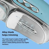Coupe-ongles électrique automatique multifonctionnel, coupe-ongles sûr et pratique pour la maison et les voyages