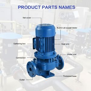 Oem Supported Pump Horizontal Explosion-proof Pipeline Pump - Product Image 1