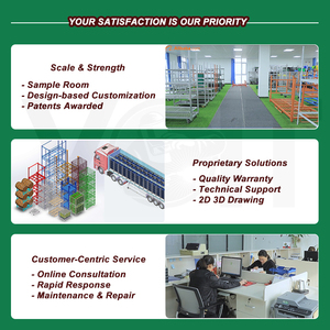 Công nghiệp Heavy Duty mạ kẽm Gấp Thép gitterbox Pallet hộp container - Product Image 5